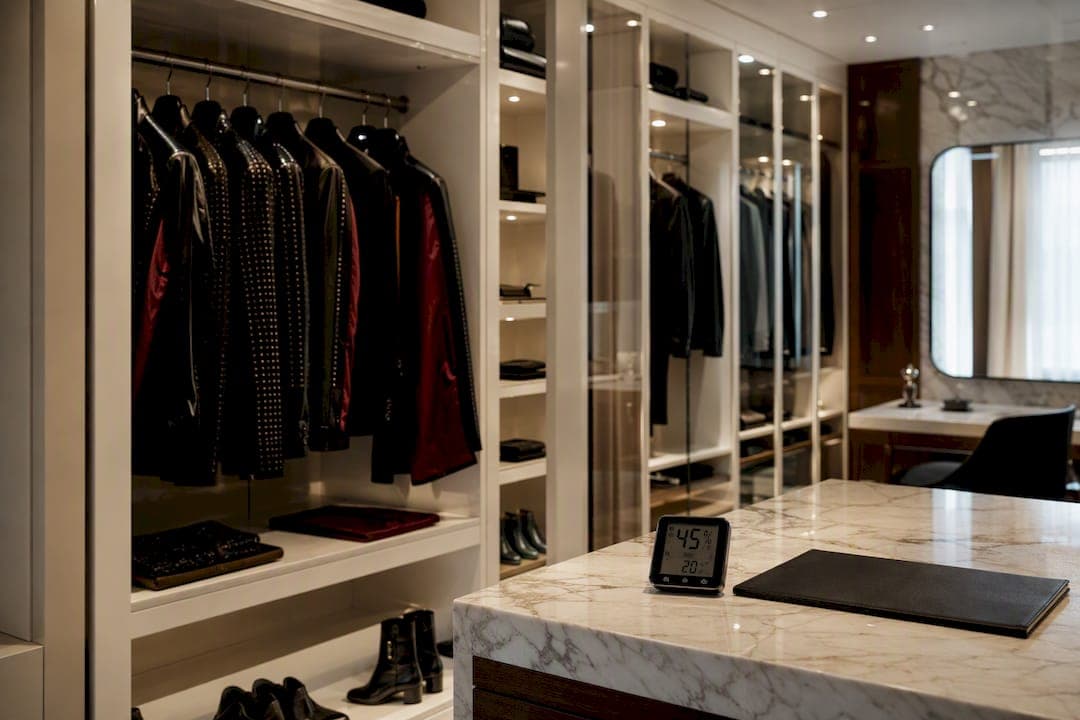 Preserve Luxury Garments Like a Collector: Keep Storage Near 50% Humidity